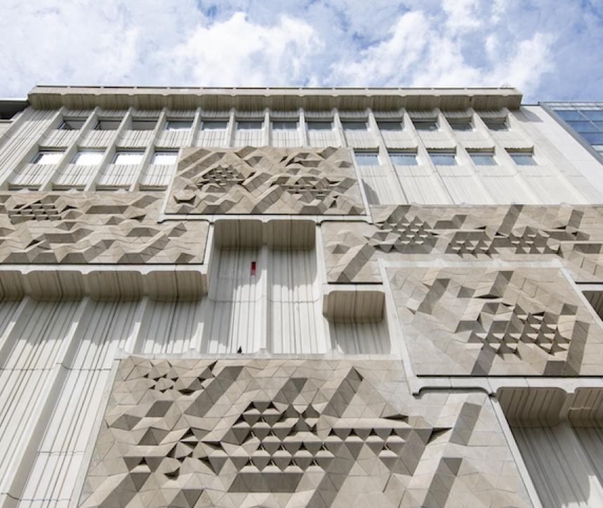 Facade of Musee de la Poste