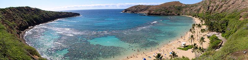 Haunama Bay Preserve was the first beach to ban smoking.